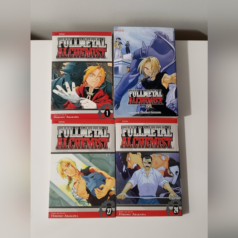 6 Fullmetal Alchemist Manga Set